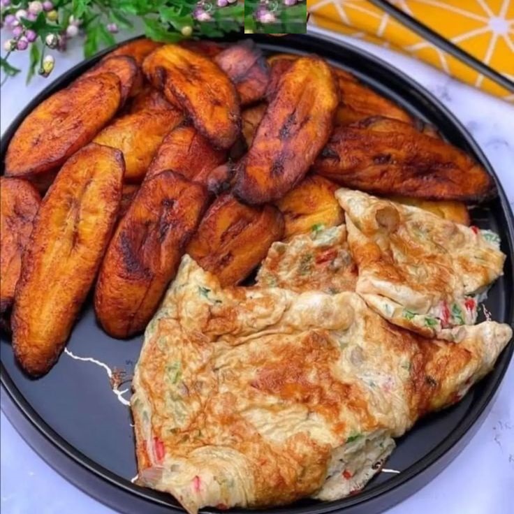 Plantain ans egg